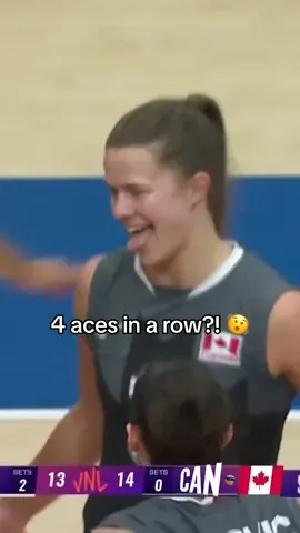 Van Ryk – Queen of aces in the house! 🦾 🏐 #volleyballworld #volleyball #vnl2025 #vbtv #ace 