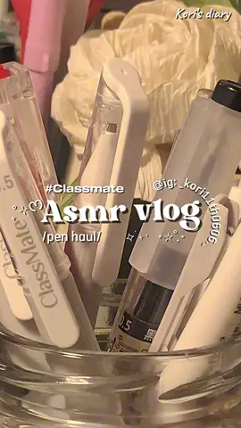 #asmr có thể là mê bút gel đến chết 😇 #penpapervpp #classmate #butgel #xuhuong #kori #fyp #studywithme #studytok #viral #studyvlog 
