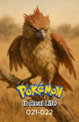 Pokémon in real life !  021 Spearow 🐥 022 Fearow 🦅 #pokemon #pokemoncards #pokemongo #pokemontiktok #collection #pokefam #pokemonart #realisticpokemon #pokecollector #gottacatchemall #tcgcollection #buypokemoncards 