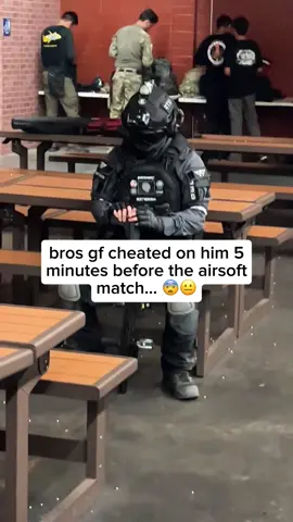 He had a decent Airsoft session #airsoft #camera 