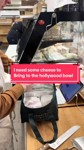 bringing your own cheeseboard to the Hollywood bowl sounds like perfect evening to us #beverlyhills #cheesestore #cheesetok #cheesemonger #hollywoodbowl 