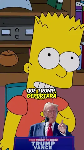 Los simpsons predijeron que trump deportará inmigrantes con su dinero #lossimpson #predicciones #simpsons #donaldtrump 