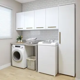 Lavanderia modulada Armário Multiuso #armário#achadinhos2024dami2 #modulada #promocoes