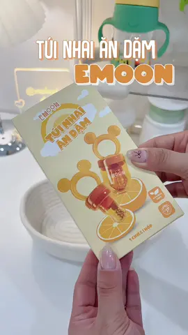 Tập ăn dặm dễ dàng với túi nhai thần kỳ! Chỉ cần cho trái cây, rau củ vào túi – bé tự nhai, tự khám phá hương vị mà không cần lo lắng! #emoon #tuinhaiandamchobe #tuinhaiandam #tuinhaiandamemoon #beandam #mebanhmi🥖 #mebanhmydaily #mebimchamcon #fypシ゚ 