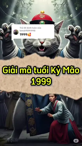 Trả lời @bms09091998 GIẢI MÃ TUỔI KỶ MÃO 1999 #kymao #kymao1999 #1999 #giaimamenhly #menhtho #tuvi12congiap #tuoimao 