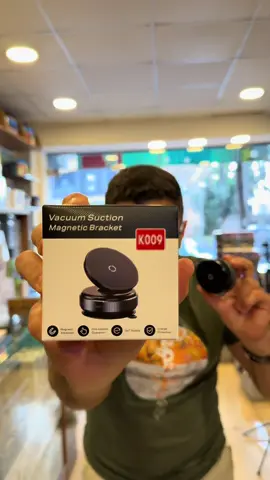 Vacuum magnetic phone holder #phone #holder #car #saftey #office #magsafe #copycat_lb 