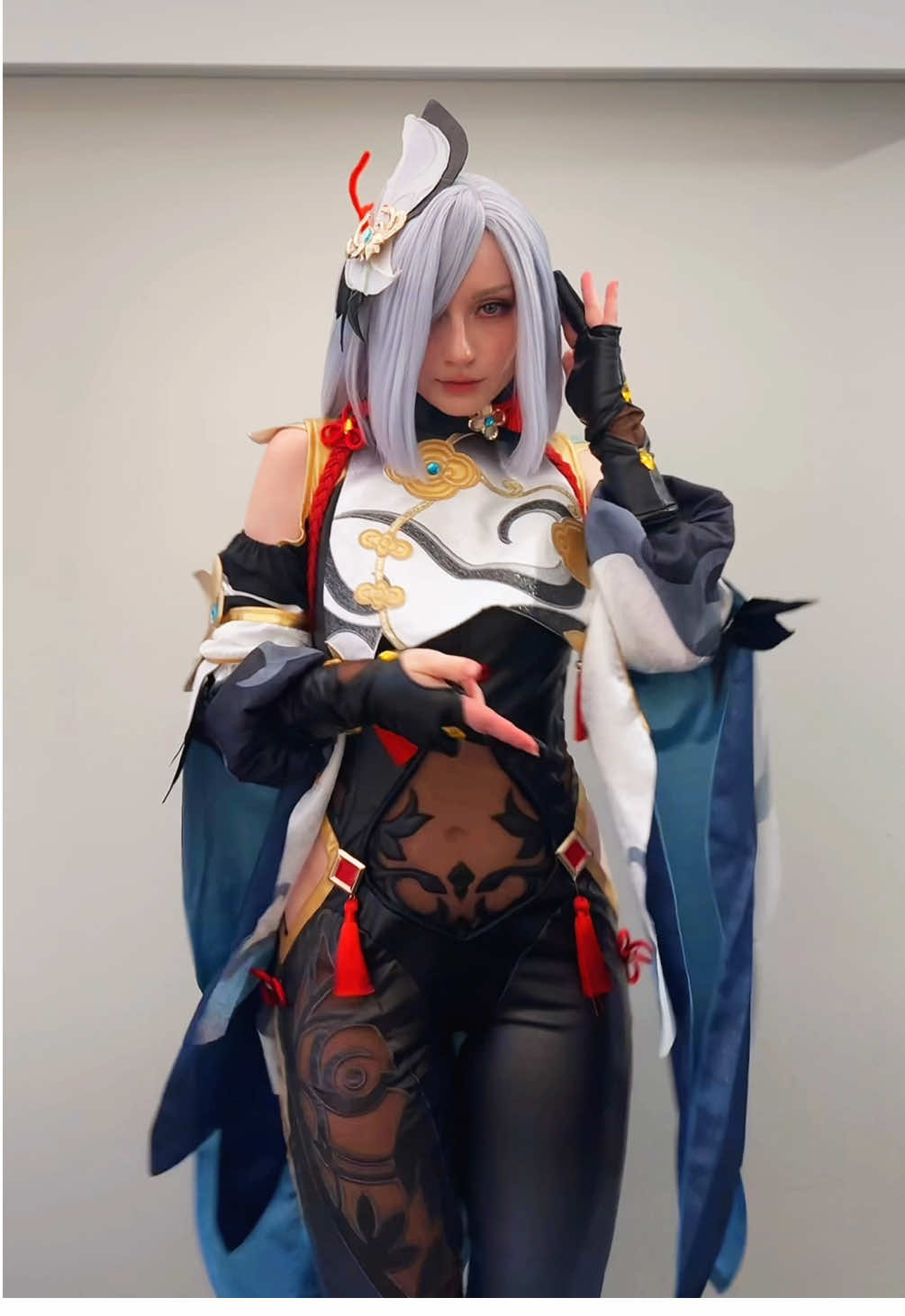 Shenhe joins this trend 🔥 #shenhe #shenhegenshinimpact #shenhegenshin #shenhecosplay #genshin #GenshinImpact #genshincosplay #genshincosplayer #cosplayer #cospaly #dance #trend #fyp #dokomi #dokomi2025 #dokomi25 