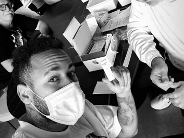 NEY SE RECUPEROU DO COVID 😛 #neymar #fyp 