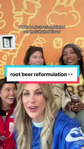 are you obsessed with the new root beer poppi or what?! 👀🤎 #poppi #rootbeer #drinkpoppi #poppirootbeer #newflavor #reformulation #fyp #fy 