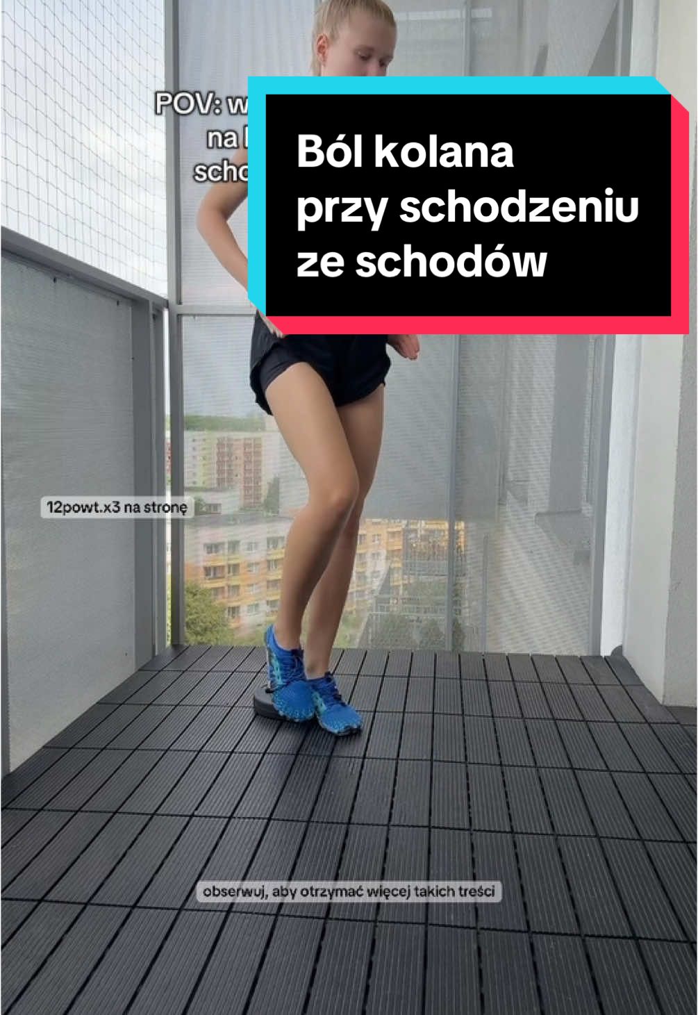 @Julia Żurawska  Boli cię kolano przy schodzeniu ze schodów? A może po prostu czujesz, że jest słabe? Świetnie trafiłeś! Zapisz, przetestuj i daj znać, czy było wyzwaniem 🤭❤️ Ps. Żadna internetowa porada nigdy nie zastąpi ci wizyty u specjalisty. #fizjoterapia #rehab #kolano #bólkolana #dc #ćwiczenia #terapia #kolana #wzmacnianie #rehabilitation  – fizjoterapia – rehabilitacja – kolano – endoproteza kolana – trening – zwyrodnienia stawów kolanowych – ćwiczenia – terapia – ból kolana – ból kolan –  uraz kolana