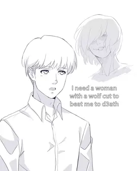 He has priorities ok #shingekinokyojin #AttackOnTitan #arminarlert #erenyeager #annieleonhart #aruani #fyp 