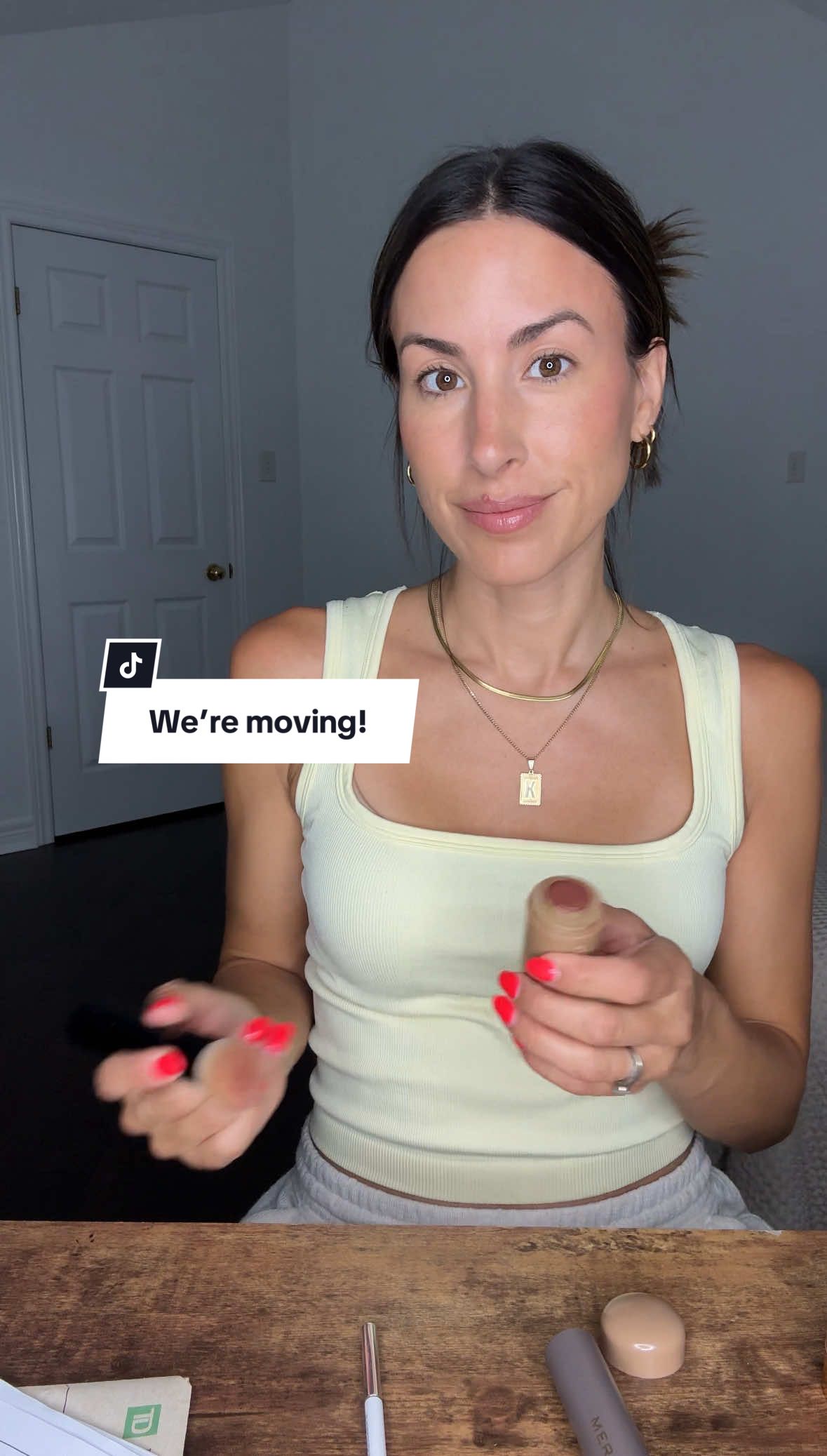 So many mixed emotions with this!  This is our first big move, when we moved into this house 5 years ago we were leaving my parents place, and we really didn’t have much. It’s wild what you can accumulate over 5 years, but I’m actually really looking forward to going through allllll of our stuff before packing and getting rid of what isn’t needed anymore and donating it.  The idea of starting over in a new space is really fun. But I will miss all of the memories we have here … getting choked up just writing this.  I’ve moved a bunch through my life and I always get very sentimental about the homes we’re leaving. This one’s been so good to us. 🫶🏻