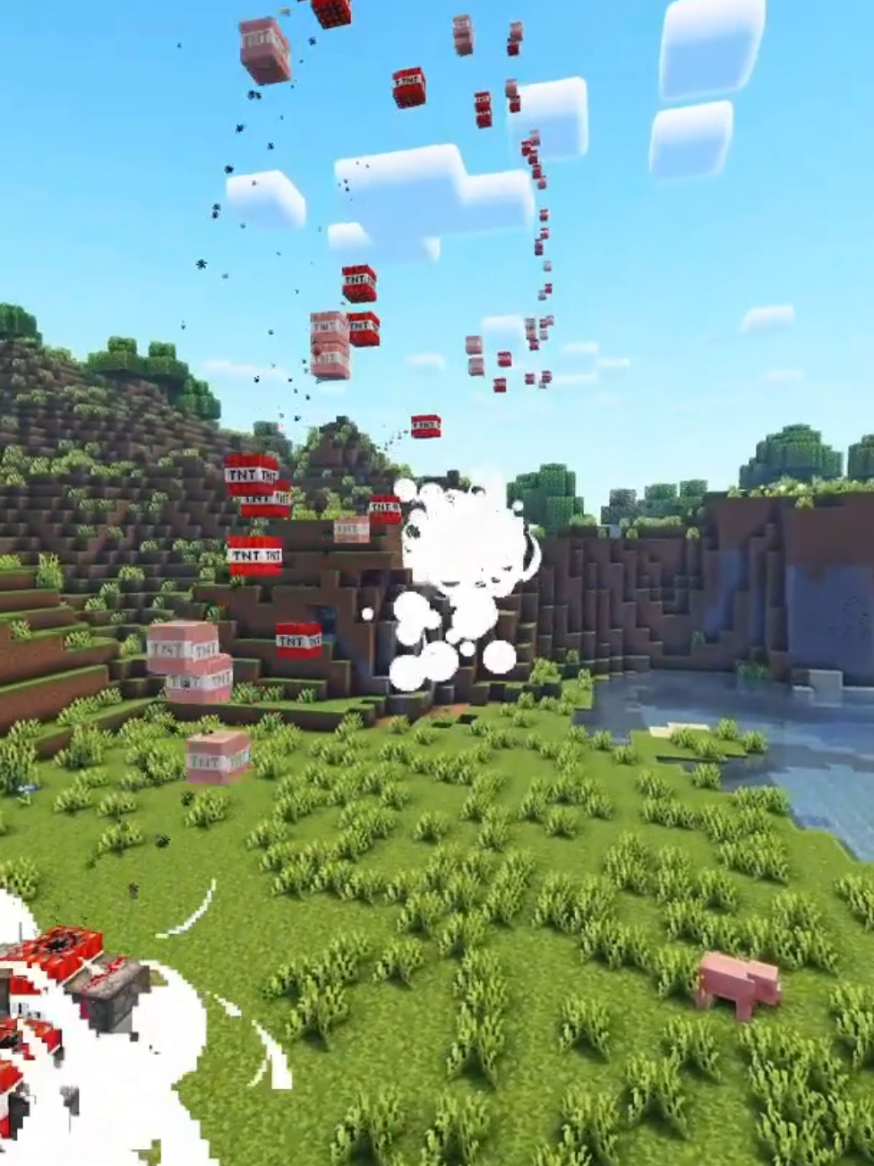 Don’t try this near your base 🫣 #Minecraft #TNTCanon #MinecraftRedstone #ExplosiveBuild #MinecraftWeapons #MinecraftEngineering #MinecraftBuild #GamingTikTok #FYP #ForYou #MinecraftBoom #RedstoneGenius #MinecraftMachine #EpicMinecraft #minecraftmoments 