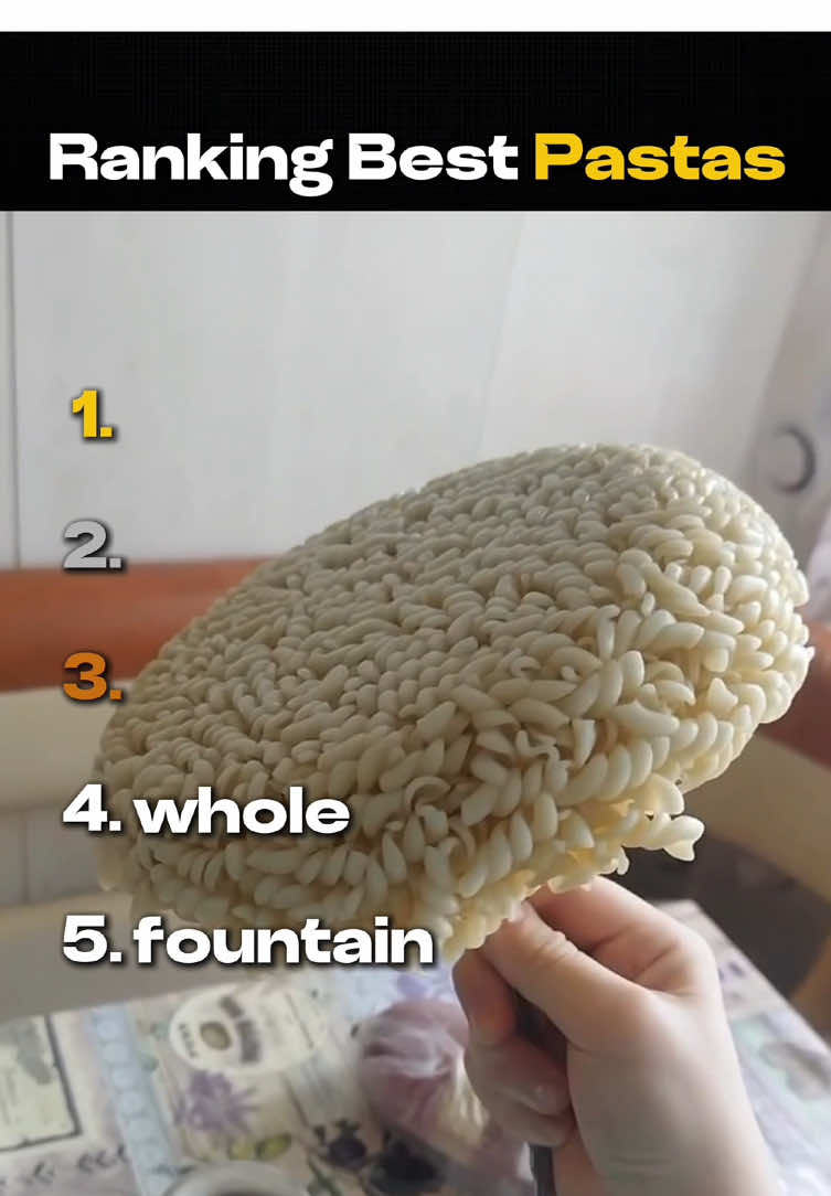 Ranking Best Pastas