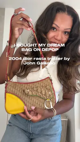 YALL CANT TELL ME NOTHINGGGGG!!! #fyp #dior #diorrasta #vintagedesigner #designer #depop #rarefinds #jamaican 