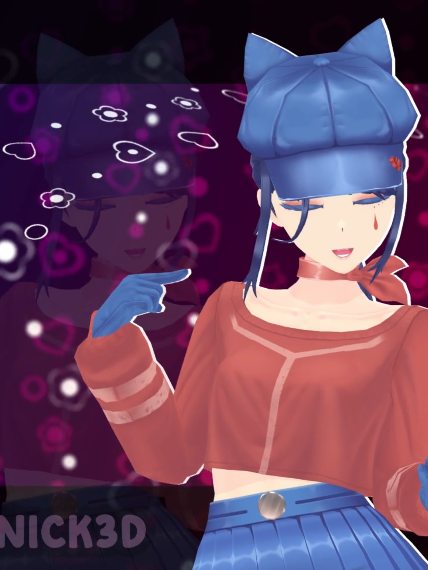 💗A GIRL LIKE ME💗| MISIDE Cappie Animation! Please do NOT reupload this video without my permission!! #miside #misidemita #fyp #foru #animation #animationmeme #misidegame #animeedit #blender #anime #edit #cappie #misidecappie