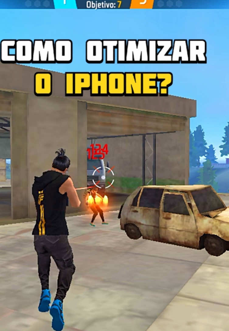 Como otimizar o seu iPhone ⚙️ (atalho nos comentários) #izolinoz #freefire #garenafreefire #worldplayersff #foryoupage #fyp 