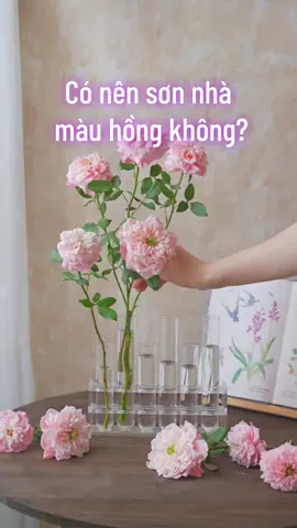 Có nên sơn nhà nàu hồng không? #maunhadep #nhadep #sonmauhong #sonmauhongdat #mauhong #jymec #sonjymec