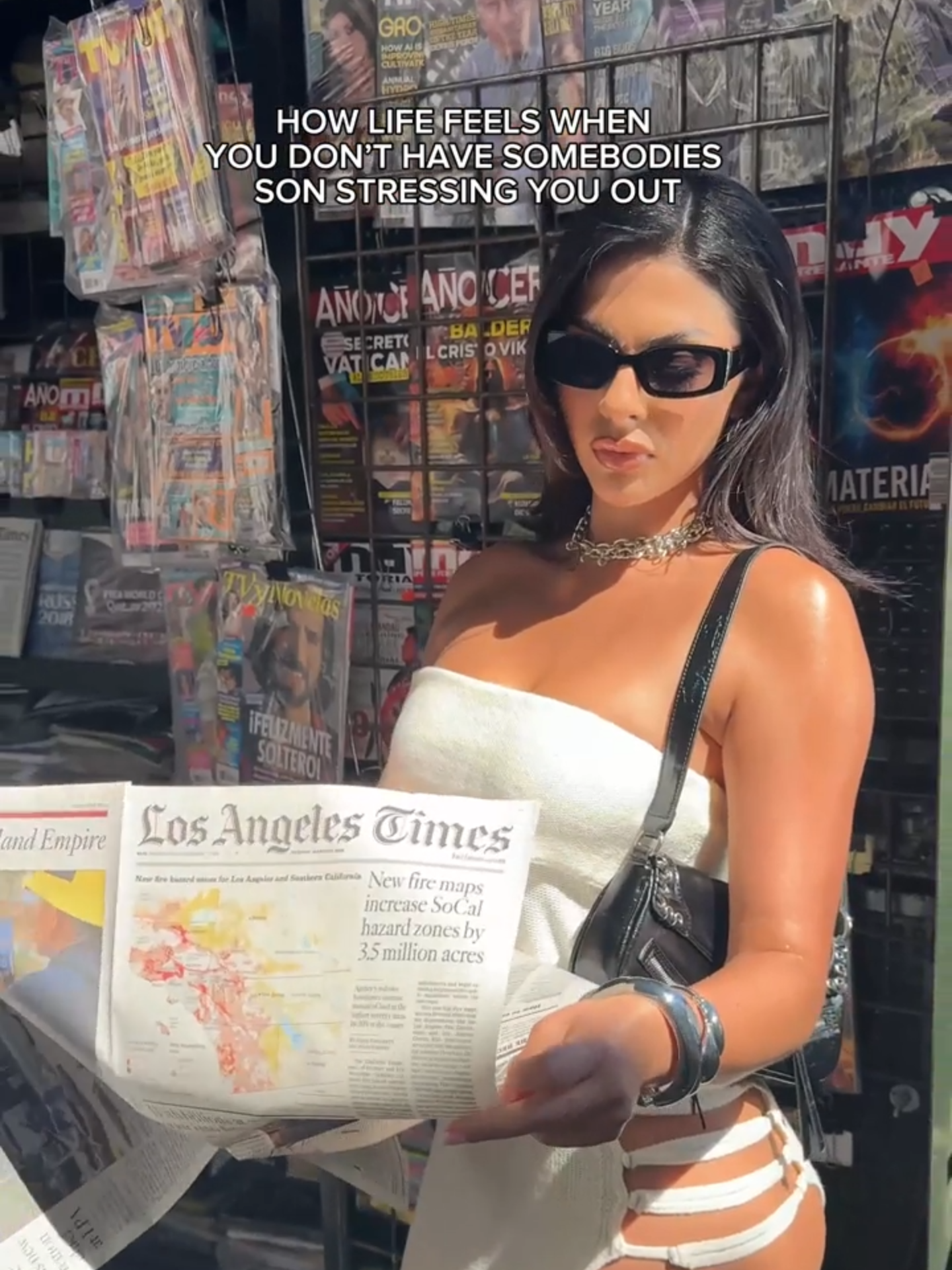Stress? Don't know her... #fashionnova #TikTokFashion #relationshipadvice