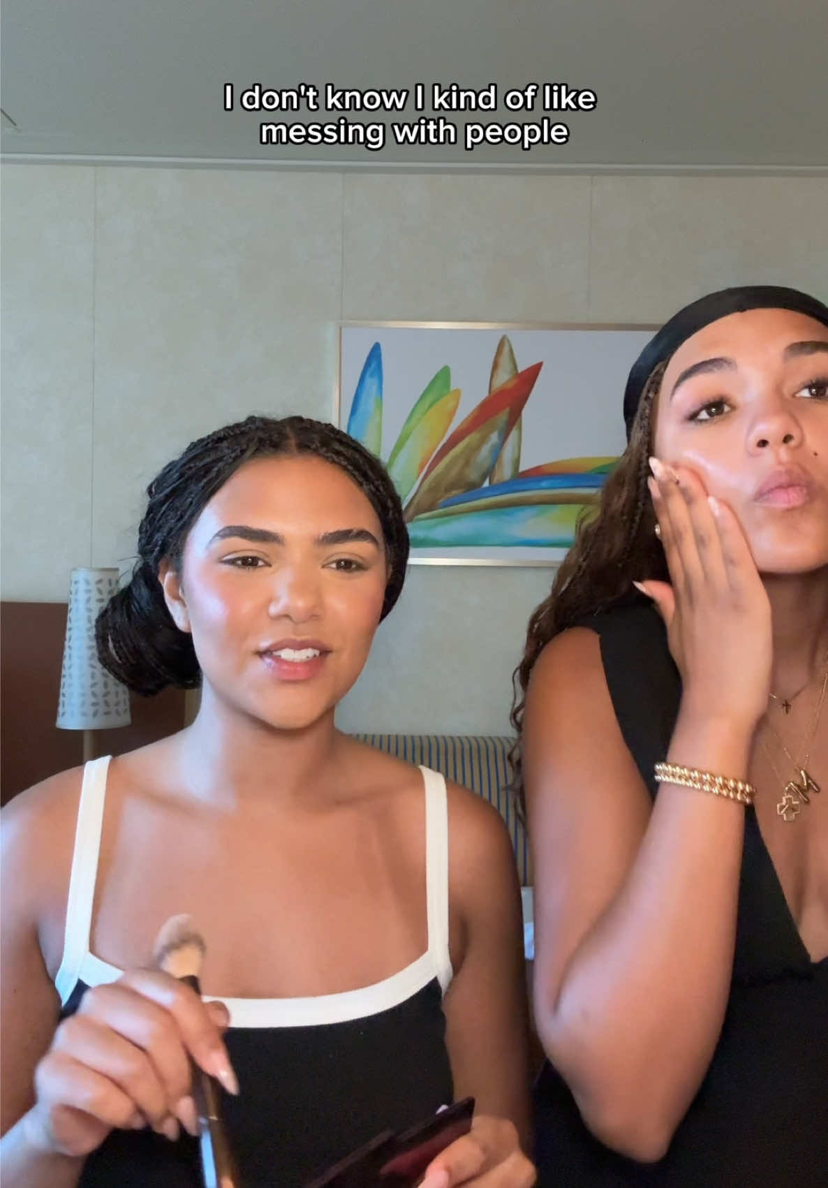 Grwm for the cruise elegant night ✨@makaylaaubreyyy  #carnivalcruise #cruise 