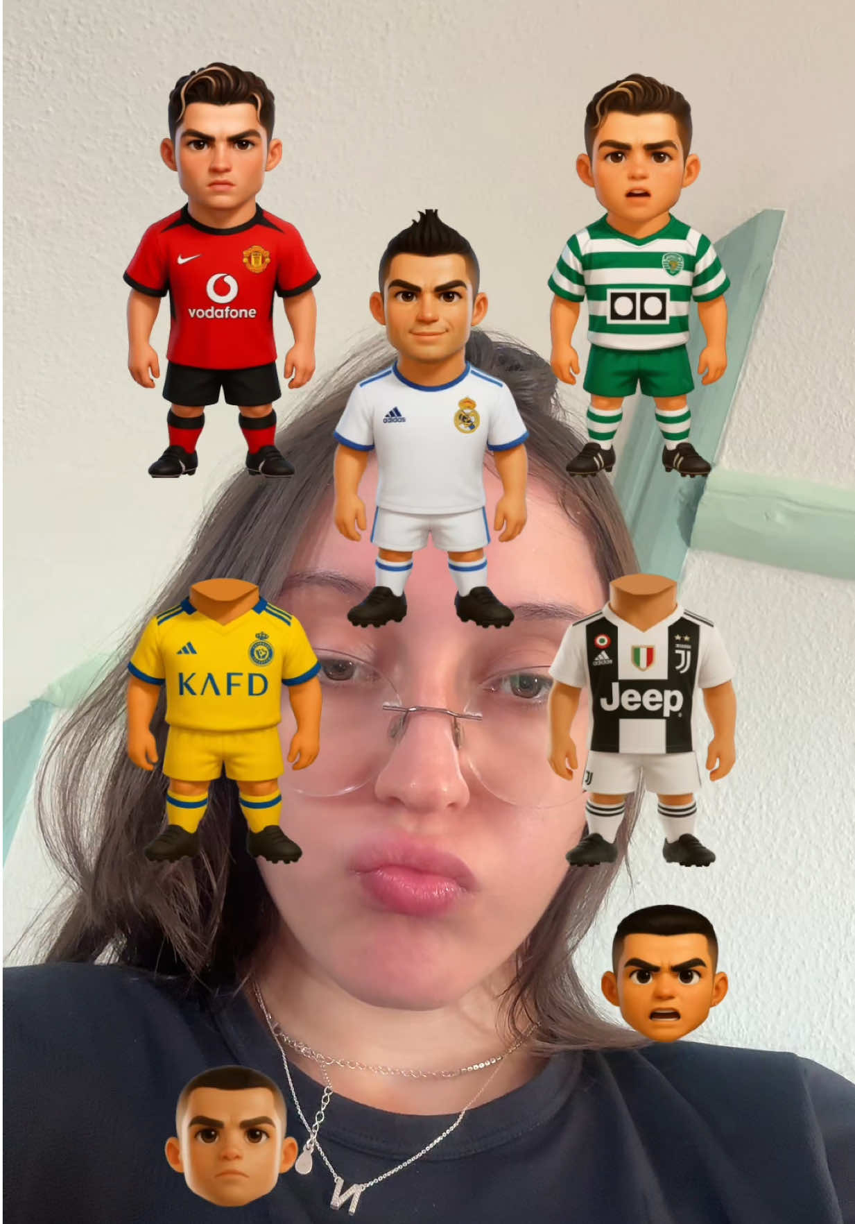 Será que deu 100%? 😂😂 #cristiano 