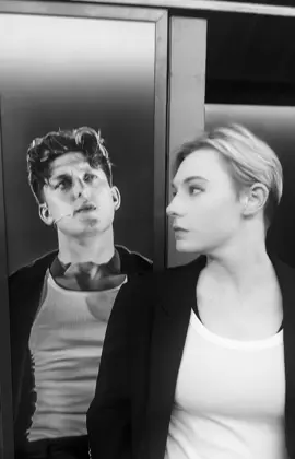 Congratulations to everyone involved with this magnificent (and now Tony winning!!) revival of @Sunset Blvd. I am so proud to have been a small part of the team. Here’s me trying to pull off my best Joe Gillis for Halloween last year 💀 #wlw #lesbiansoftiktok #wuhluhwuh #broadway 