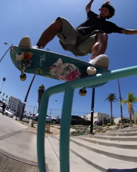 @Miles Silvas switch frontside feeble. Los Angeles, CA. 🎥: @Eric Iwakura @Alan Hannon  #primitiveskate #Skateboarding #tiktok #fyp #milessilvas 
