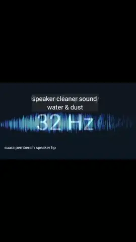 speaker cleaner sound water & dust speaker cleaner 10000000000hz #speakercleaner 
