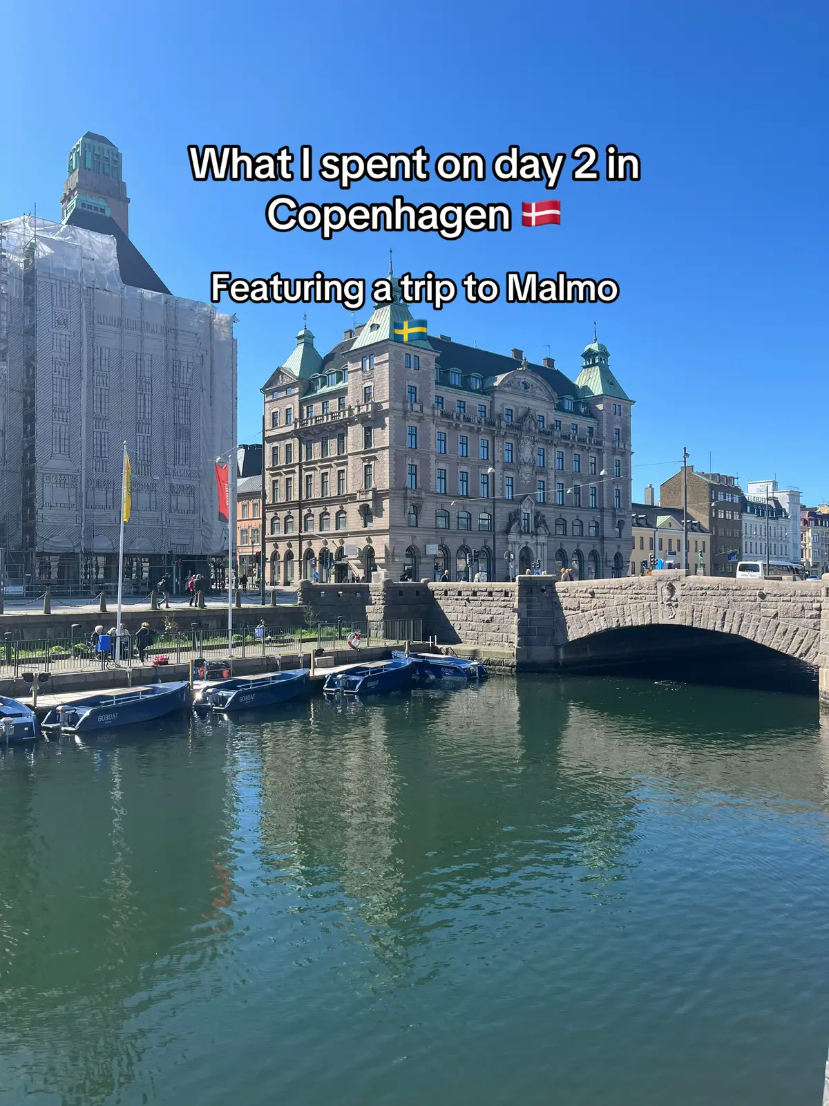 🇩🇰➡️🇸🇪 • #solotravel #copenhagen #malmö #fyp 