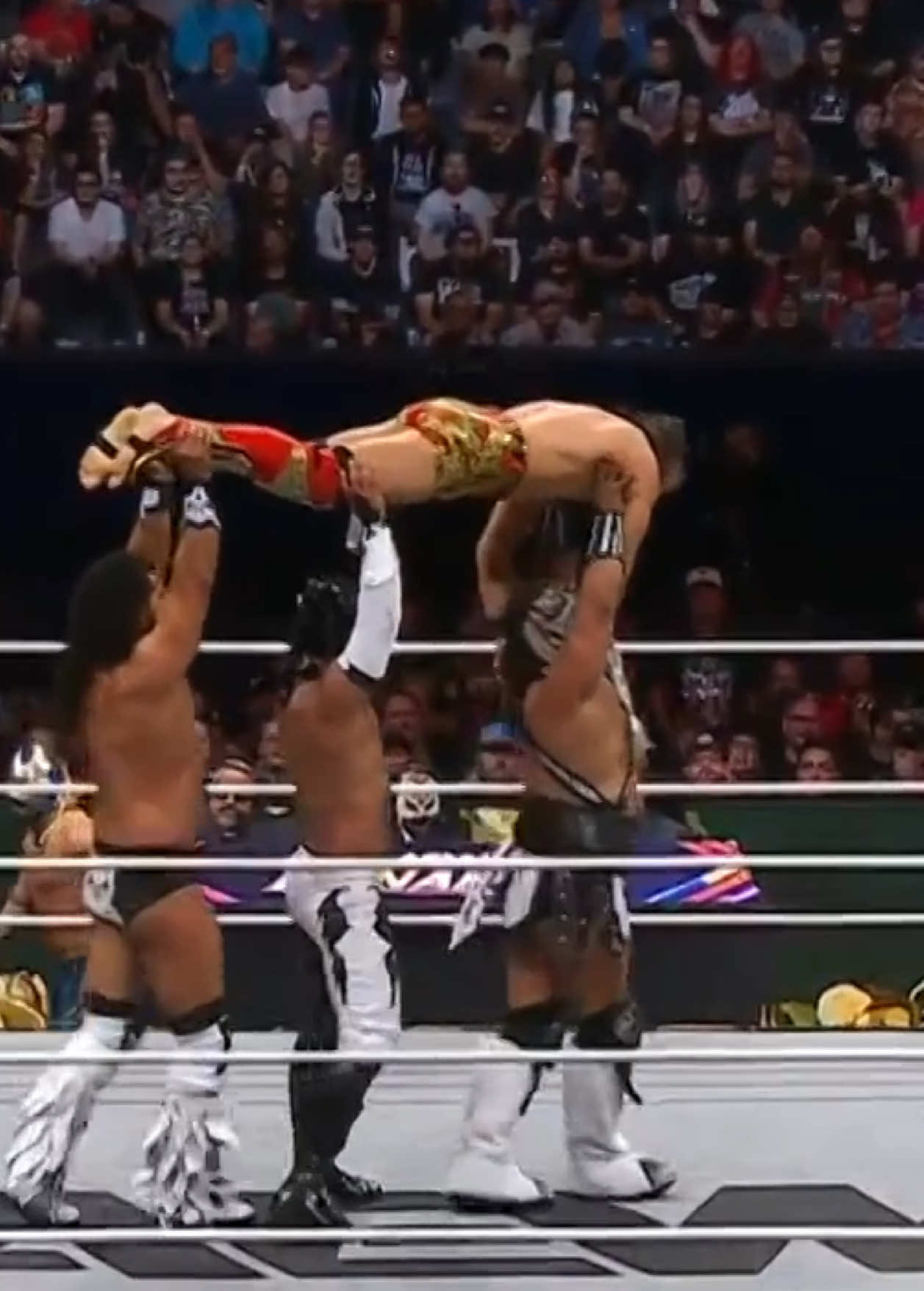 All aboard the LFI train! #aew #aewdynamite #allelitewrestling #prowrestling #prowrestlingtiktok #aewfyterfest #lfi #speedballbailey #thebeastmortos #dralistico #rush #sportsonmax 