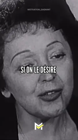Il faut y croire ✨ #edithpiaf 