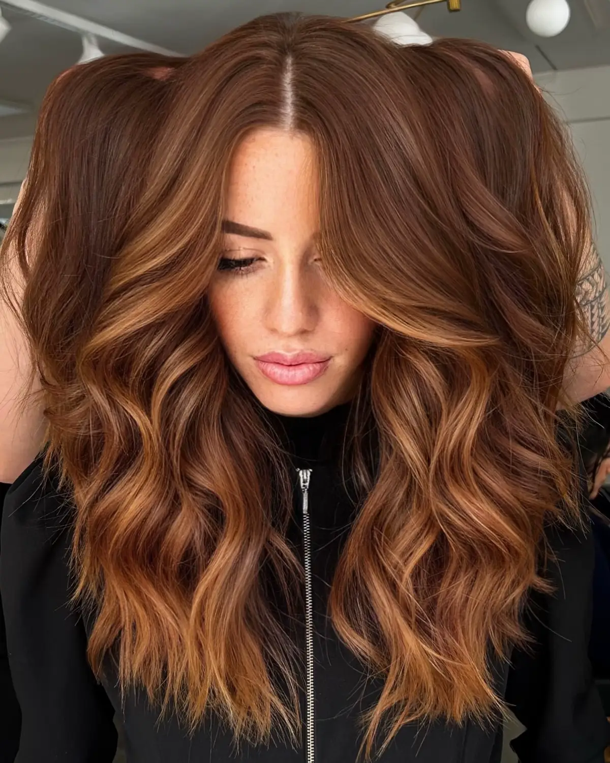 Apoio: @migliorini_enzo @carolbusnardo.hair @ledo_leticia @acauaquerido @thais_frizzo @larissacoelhohair #hair #cabelo #cabelos #ruiva #ruivo #hairaesthetic #campinas #sp 