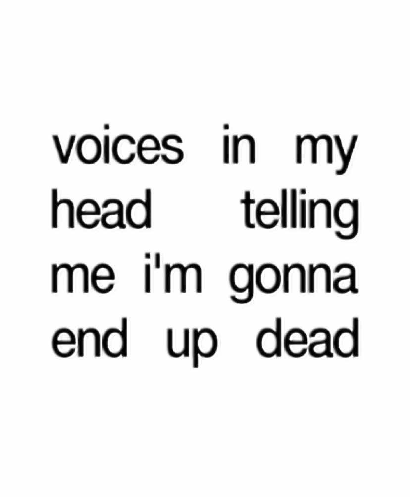 voices in my head. #fyp #xxxtentacion #lyrics #4u #foryou #viral #song #saveme 