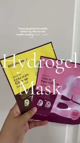 Ito lang pala gamit ko mima thanks me later🍒✨#eqqualberry #facialmask #facemask #hydrogelmask #collagenmask #skincare 