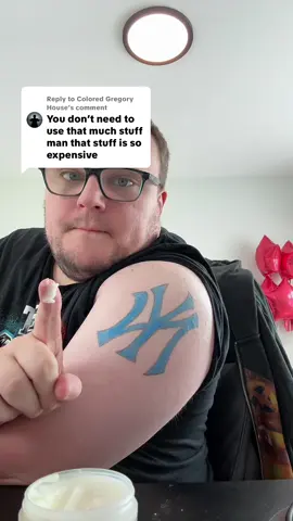 Replying to @Colored Gregory House this butter works great for tattoos! #hustlebutter #tattoo #tattoos #tattoocare #tattootok #tiktokshopcreatorpicks #tiktokmademebuyit 