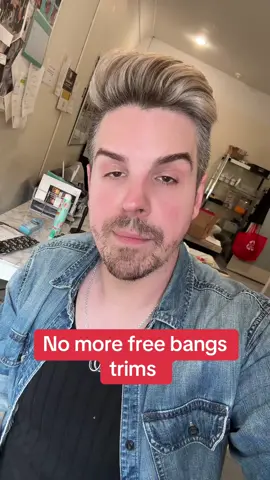 We live in a world where nothing’s free anymore… not even your attitude 😌 If you gonna leave, then leave ✂️  . #BangTrimNotFree #SalonRealnes #hairtok