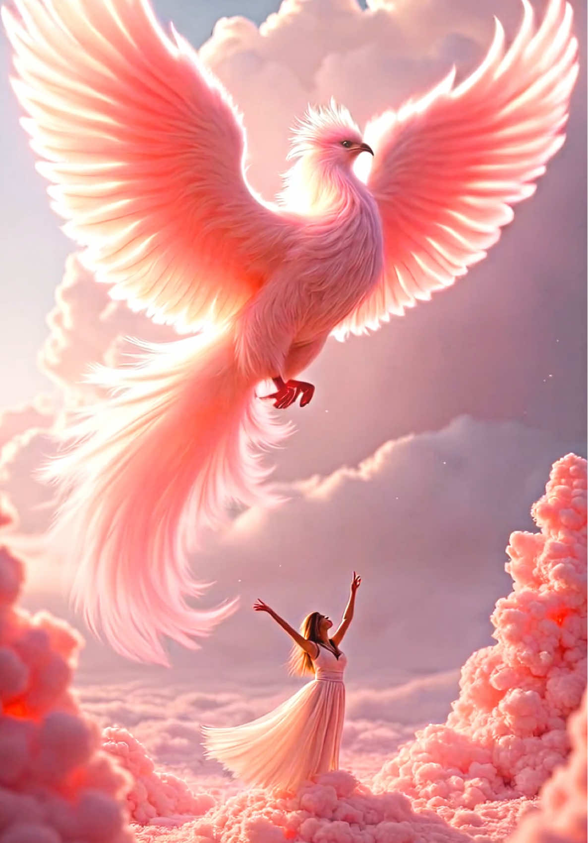 In every end, a powerful beginning 🌸🐦‍🔥#живыеобои #живыеобои4k #livewallpaper #hermosa #gracioso #universo #trendingvideo #fyp #foryoupage #brazil #argentina #ukraine #belarus #russia #fondo #4kwallpaper #4klivewallpaper #gracias #fenixwallpaper4k #animado #fenix #freepalestine #freegaza #westandwithpalestine 