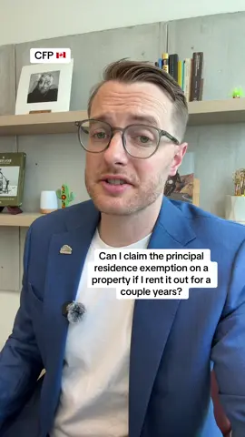 Be careful with depreciation/capital cost allowances if you plan on renting out your PR. #canada #cfp #financialadvisor #canada🇨🇦 