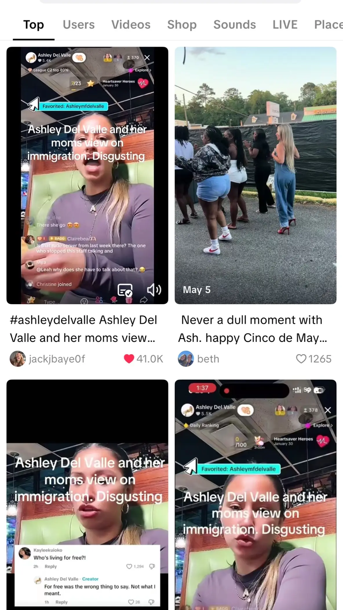 Guess who couldn’t take the heat on her live.. trying to clean up her name but she said what she said with her chest 😂 talking about it was 7 months ago but out there making her mods work hard af to delete comments calling her out but leaving the ones talking about “they here legally they need to go back” 🤔 and all I said was “you deleting comments but can’t take the heat of what your actions did” 😮‍💨😅 she thinks because she’s part Cuba we was gonna let it slide 😂  if your are okay with what’s going on rn, you are mentally ill and need extra help because this land is stolen !  #ashleydelvalle #fake #staymad #mexican #fuck #ice #immagrationrights #fyp 