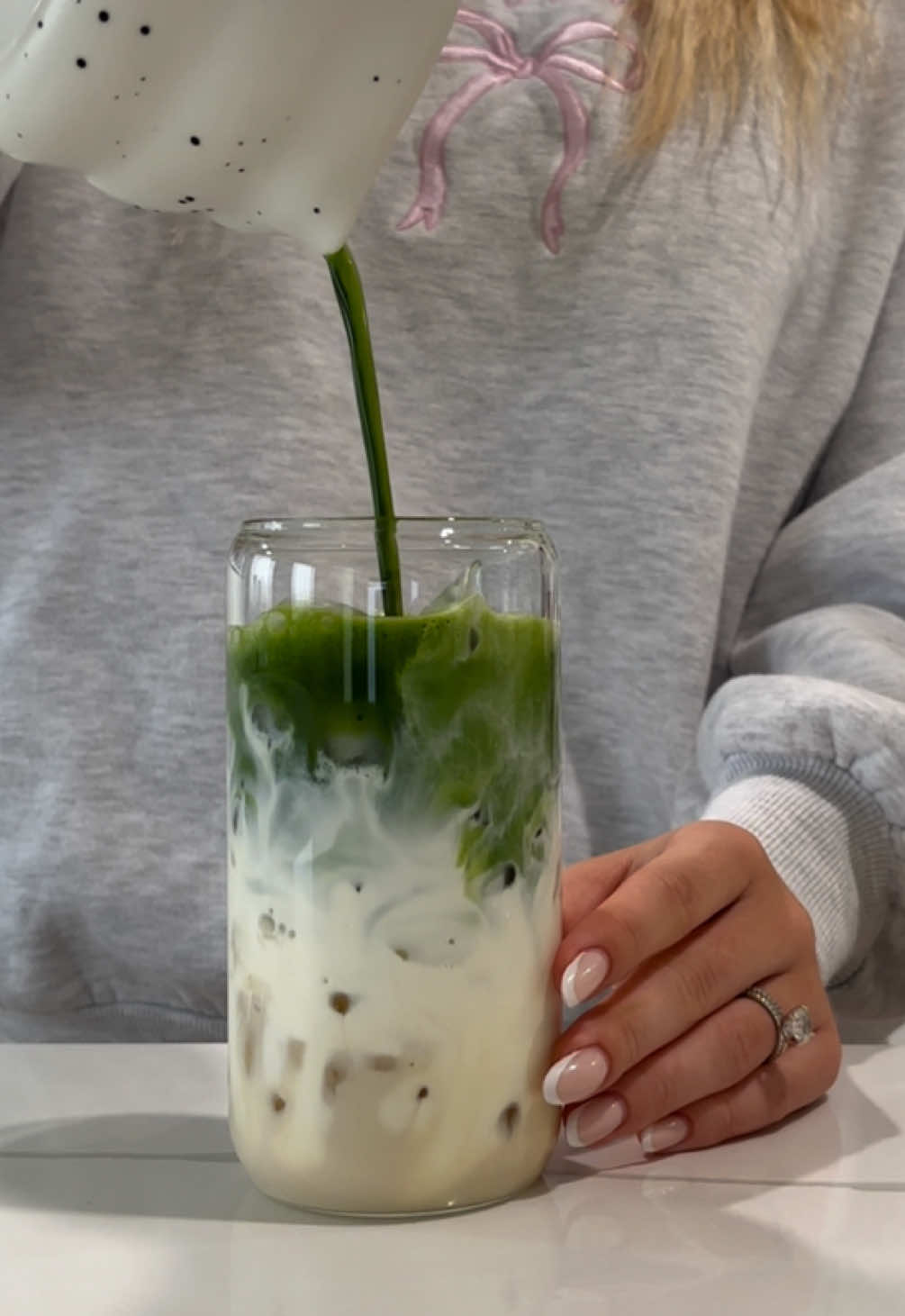 I haven’t tried many different matches but i’m loving this one from amazon! linked all my matcha essentials in my storefront 🤍✨🫶🏼🍵 #matcha #matchalover #matchatok #naokimatcha #amazonfinds #amazon #amazonmatcha #amazonmatchakit #matchalatte #matchapowder #icedmatchalatte #asmr #asmrvideo #asmrsounds #asmrtiktoks 