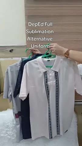 May available po for Men and Women.  Pipili lang po kayo ng code, kapag Male , pili po kayo ng may B- and kapag Female yung may G- po. Meron din pong may collar at wala. #fyp #DepED #depeduniformsublimation 