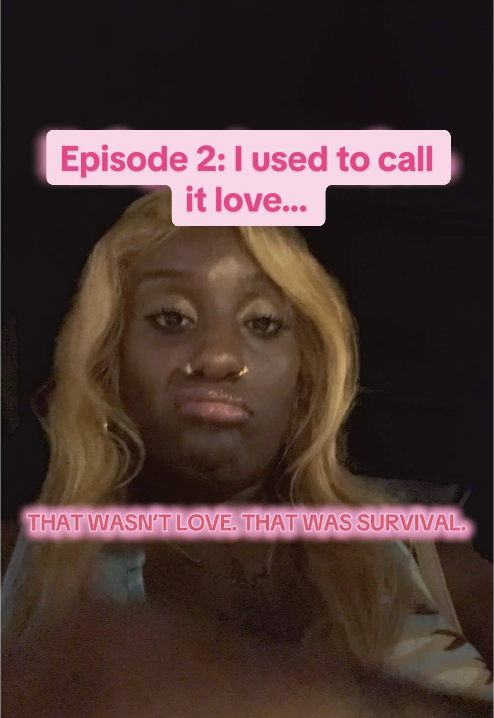 I used to call it love. But it was survival. Healing showed me the difference. 🐘💔 (EP. 2 of my Elephant in the Room series on love + healing) #PrettyAssassin #ElephantInTheRoom #RelationshipHealing #TraumaRecovery #HealingTok #FYP #PrettyAssassinDiaries