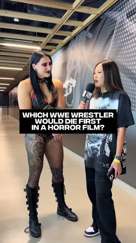 Who’s getting clipped first? 👀 #rhearipley #alexabliss #WWE 