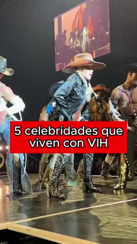 5 celebridades que viven con VIH