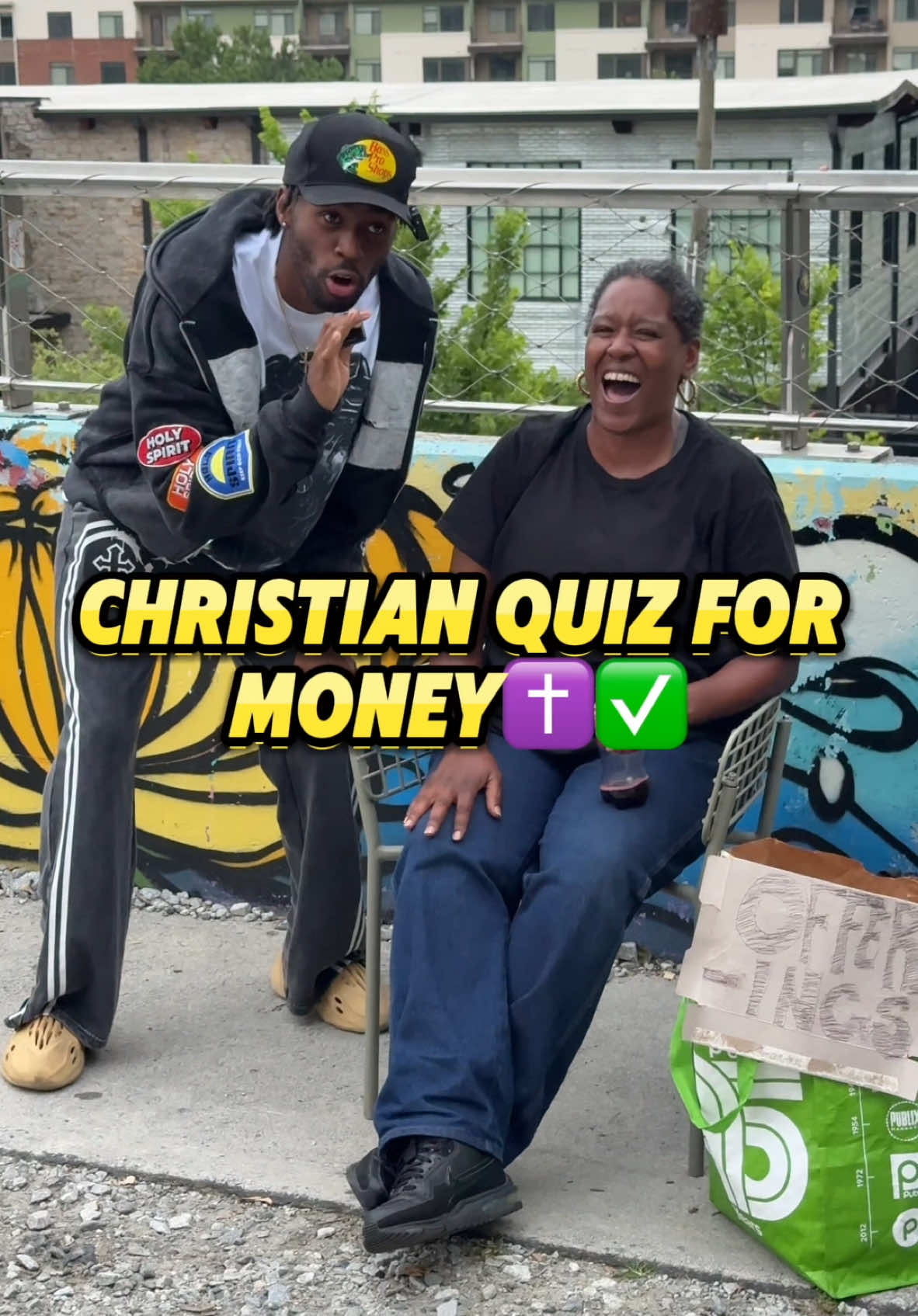 Christian Quiz For Money #christianquiz #christianhumor #christiantiktok #christianquestions #publicinterview #CapCut 