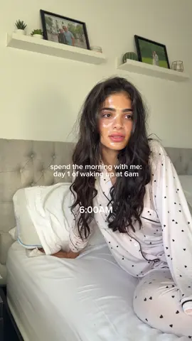 waking up early is SO underrated #morningroutine  products:  - @Moon Oral Beauty toothpaste - @Philips Sonicare one battery toothbrush - @Skinfix gel barrier moisturizer  - @Origins Skincare ginzing under eye cream - @Sol de Janeiro spf lip balm - @rhode skin mist sample  - @Josie Maran vanilla vibez fragrance mist outfits:  - @Eberjey pajama set  - @Garage Clothing workout set - @Athletic Propulsion Labs runners coffee:  - @Nespresso summer edition travel cup - @nespresso original coffee machine & pods (1 scuro: espresso & 1 arpeggio: lungo ) - 1/2 packet of Splenda  - @Torani dark chocolate sauce  - 1/2 cup lactose free milk