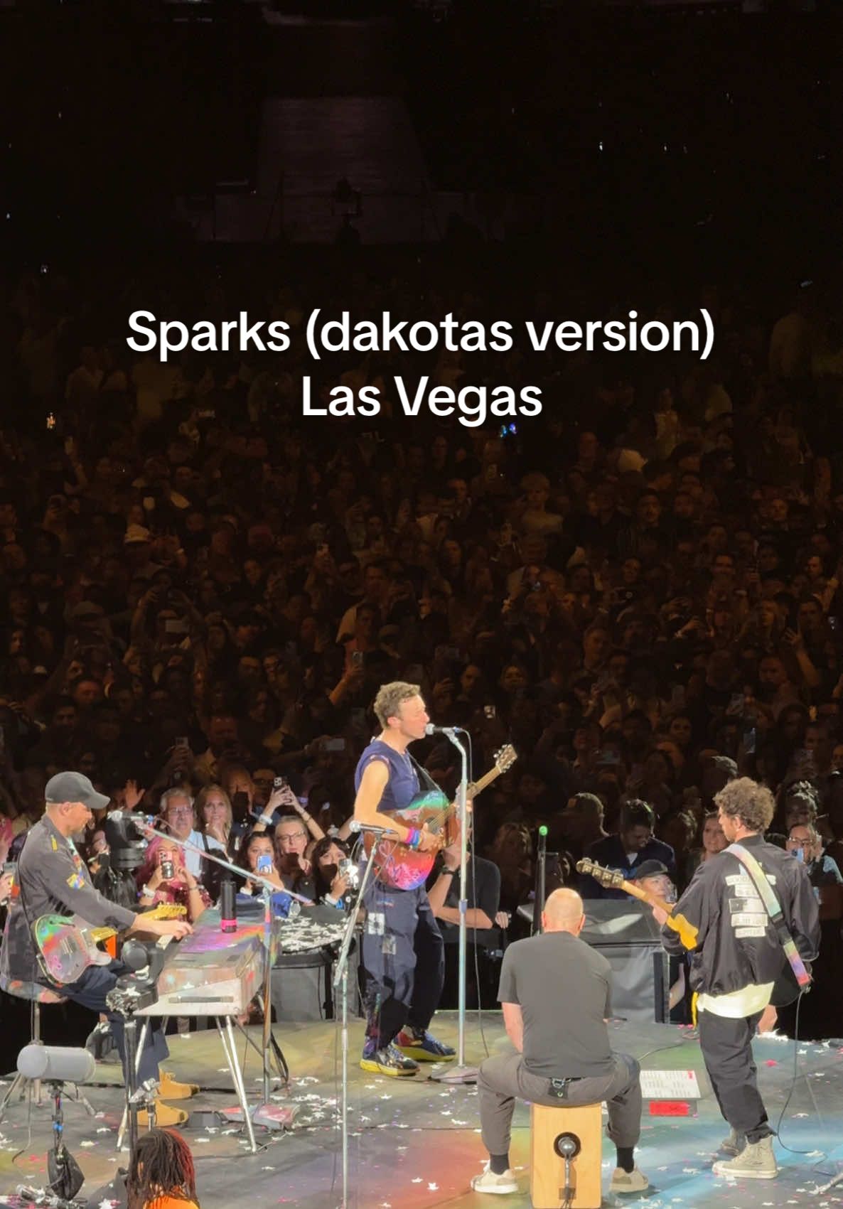 Replying to @. Need this version on Spotify NOW 😫🧎🏻‍♀️#coldplayconcert #coldplaysparks #coldplaylasvegas #alligientstadium #sparksdakotaversion #sparksheartbrokenversion #sparksfullsong 