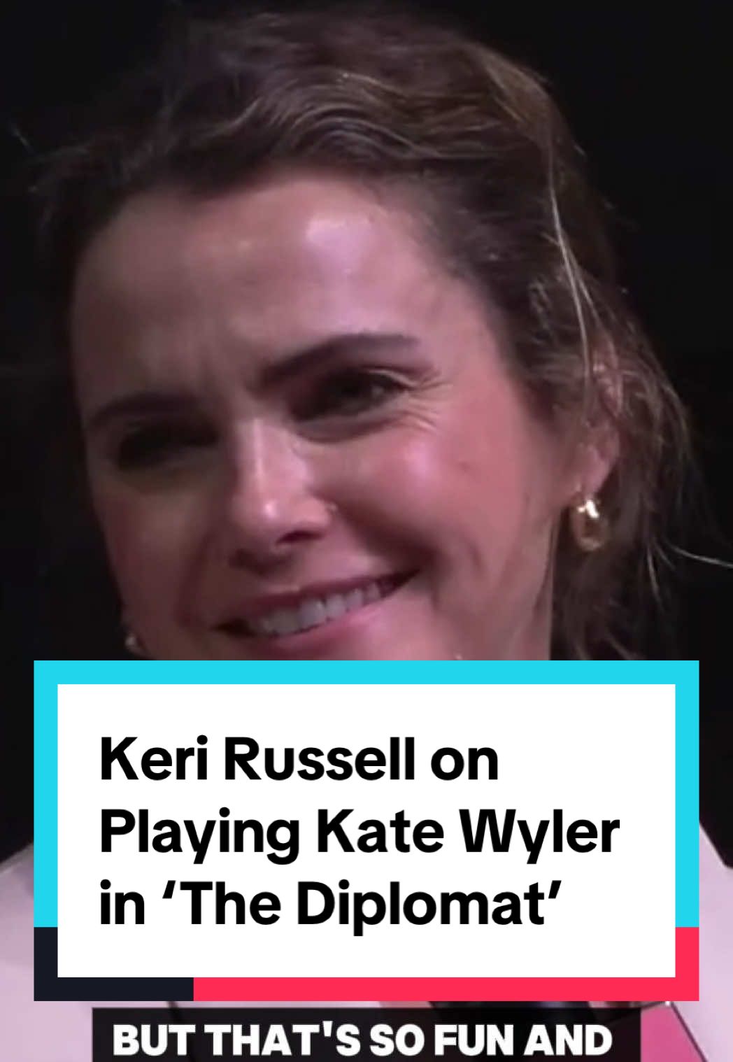 Keri Russell shares what makes playing Kate Wyler in #TheDiplomat so fun, and so unpredictable. 🎬 Hear more insights into the @Netflix series now on our YT!