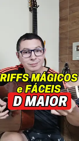 Experimente TOCAR D A Bm G no violão usando esses RIFFS MÁGICOS e FÁCEIS de ligação entre os ACORDES #violão  #violao 