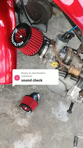 Replying to @rbechaidaAir power filter carburetor mga bossing #carbfilter #airpowerfilter #powerfilter #universalairfilter #carbairfilter #carburador #mushroomairfilter #Bigsizeairfilter 